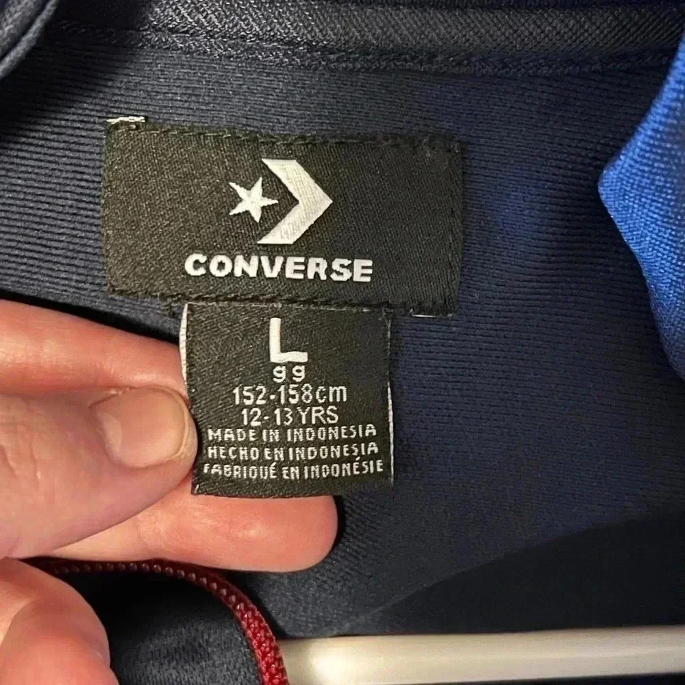 Converse Boy's Star Chevron Taping Jacket # Large (12-13) - Picture 6 of 7